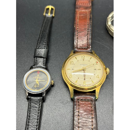 50 - Selection of vintage watches to include Bucherer cocktail watch etc.