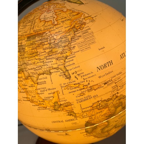 25 - Large light up desk globe. 17