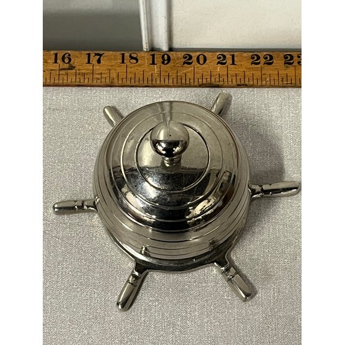 35 - Chrome Nautical desk bell