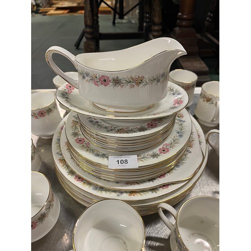 108 - 68 Piece Paragon 'Belinda' tea/coffee & dinner set