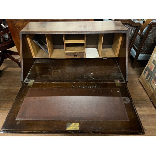 308 - vintage 2 drawer writing bureau