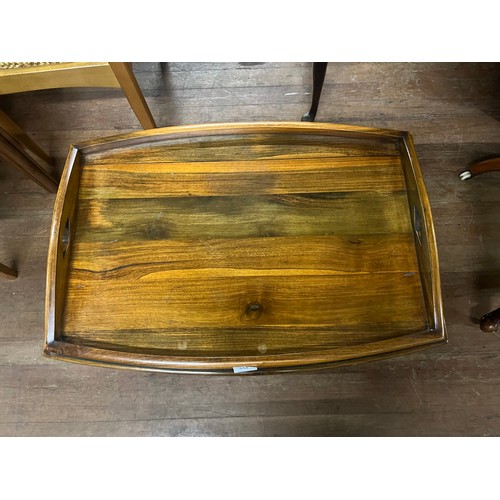 311 - Mid century rosewood tray/table