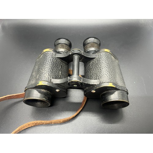 313 - A pair of military binoculars by kershaw stamped 1942