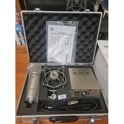 280 - sE2200T studio tube condenser microphone along with se the refection filter both boxed