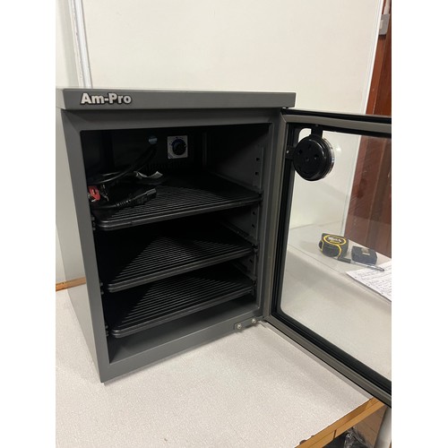 147 - Am-Pro dry cabinet for lens etc.