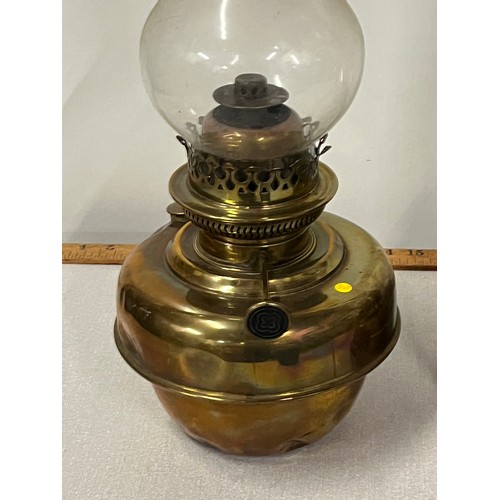 213 - 3 Vintage paraffin lamps to include Aladdin & Ardent etc.