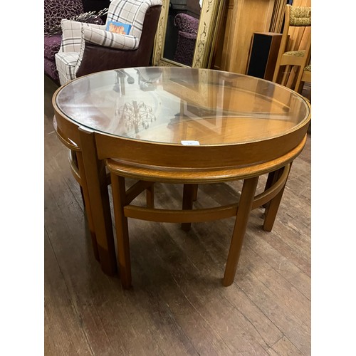 78 - Mid century Trinity nesting table by Nathan Furniture. 20