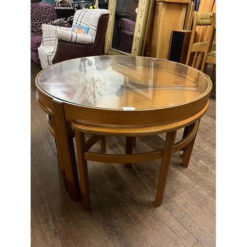 78 - Mid century Trinity nesting table by Nathan Furniture. 20