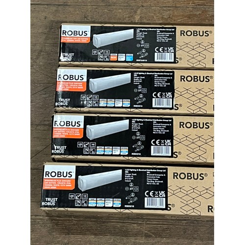 229 - 3 new & boxed Robus Speedbeam plus LED strip lights plus 1 other.