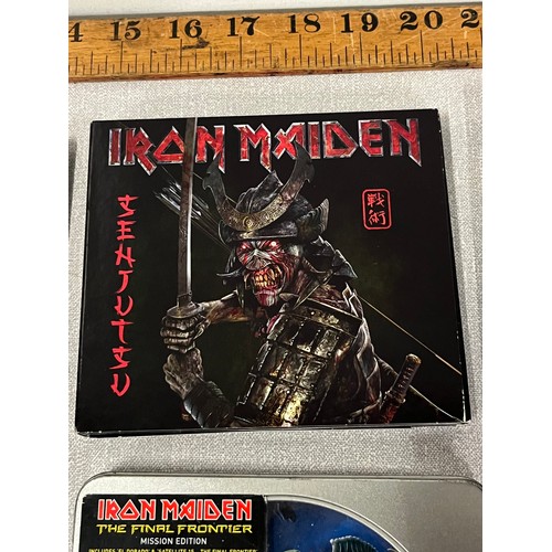 291 - iron maiden cd collection to include , paris, final frontier , dance of death etc