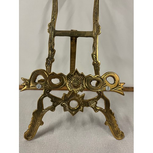 293 - Large brass picture frame 19