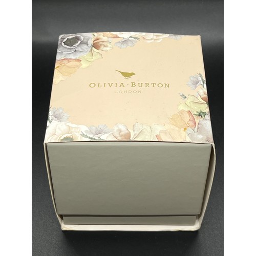 91 - Boxed geniune olivia burton ladies wrist watch