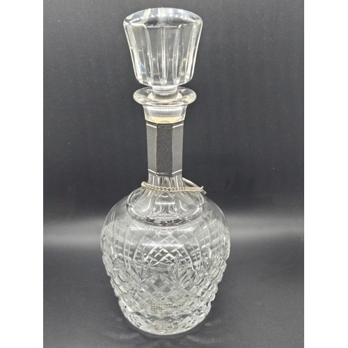 161 - Empty, Chivas Regal 30 Year Old Chairman's Reserve lead free crystal Decanter made by Baccarat in Fr... 