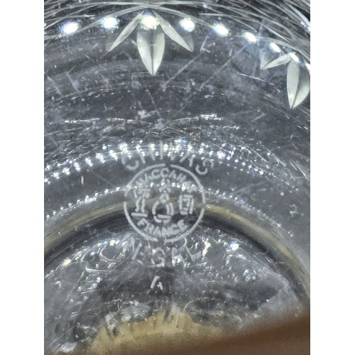 161 - Empty, Chivas Regal 30 Year Old Chairman's Reserve lead free crystal Decanter made by Baccarat in Fr... 