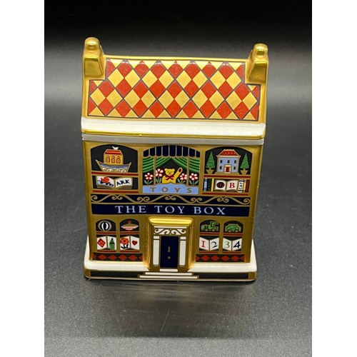 52 - Royal Crown Derby 'The Toy Box' papwerweight