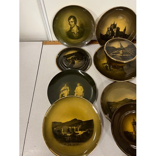 301 - Selection of Ridgeway pottery to include Robert Burns etc.