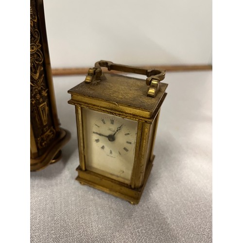 212 - 2 antique clocks & 2 others