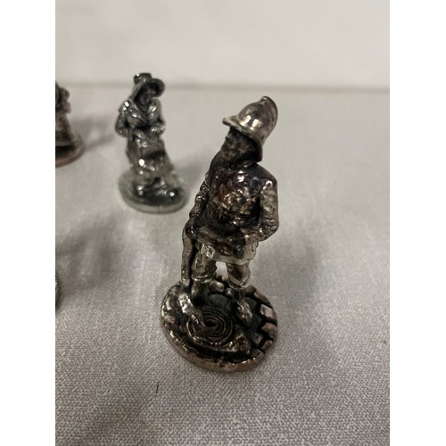 177 - collection of metal figures by english miniatures