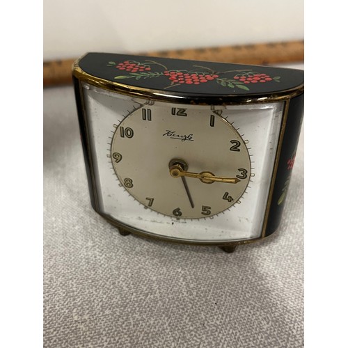 212 - 2 antique clocks & 2 others