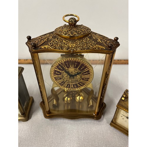 212 - 2 antique clocks & 2 others