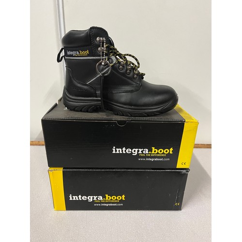 436 - 2 pairs Brand new Integra work boots size 6.