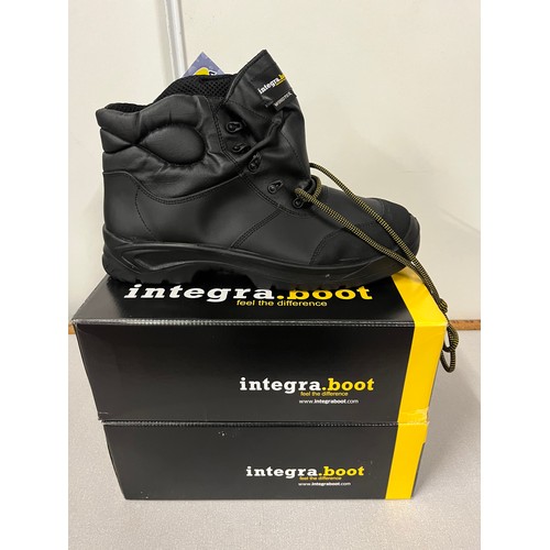 437 - 2 pairs Brand new Integra work boots size 13