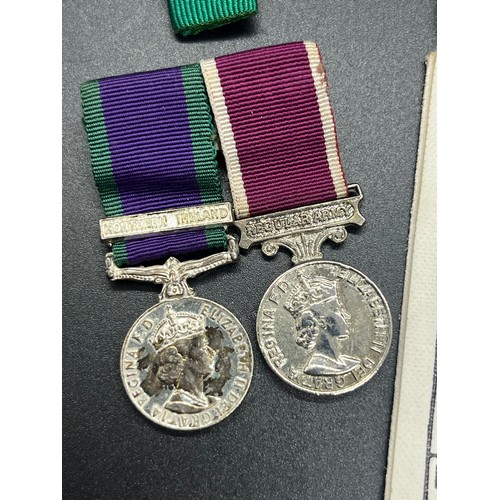 7 - Selection of military  items to include WWII warrant officers arm band, gulf veterans badge and Brit... 