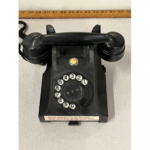 157 - Antique bakelite GPO telephone