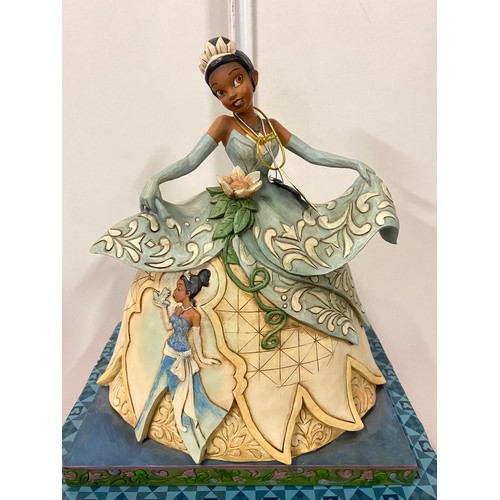 61 - Walt Disney Jim Shore Showcase collection Princess Tiana figurine 