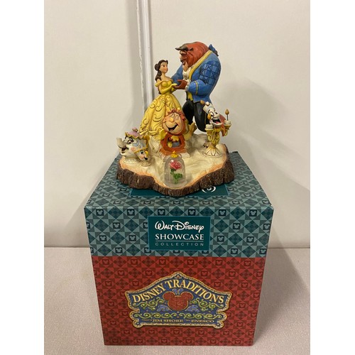 62 - Walt Disney Jim Shore Showcase collection Tale as old as time group figure Beauty and the beast. New... 