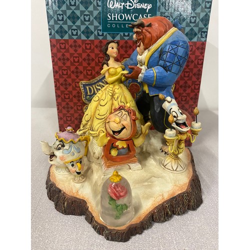 62 - Walt Disney Jim Shore Showcase collection Tale as old as time group figure Beauty and the beast. New... 