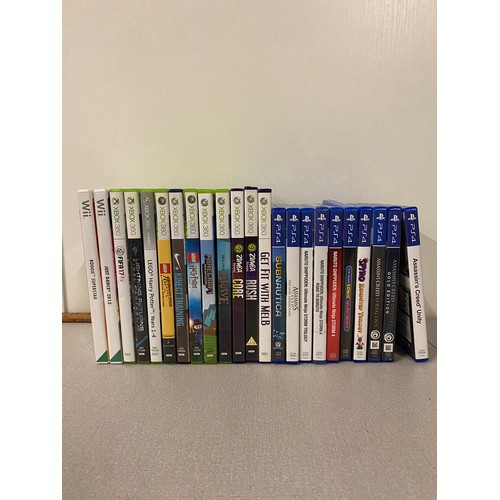 427 - Collection of games to include Xbox 360, Wii and PS4.