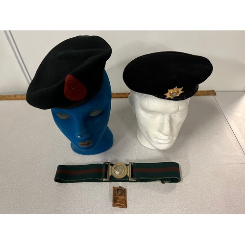 11 - Royal British Legion gilt and enamel standard bearers strap plate, with British Legion cap badge and... 