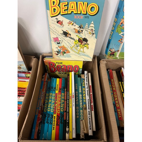 430 - large collection of broons, our wullie & beano annuals etc