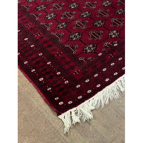 180 - Genuine vintage bokhara rug (also known as bukhara) hand knotted from 100% pure wool size 2.05 1.35 ... 