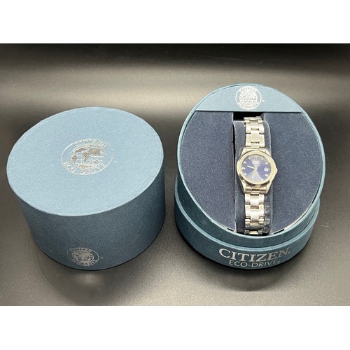 192 - Ladies boxed citizen eco drive watch