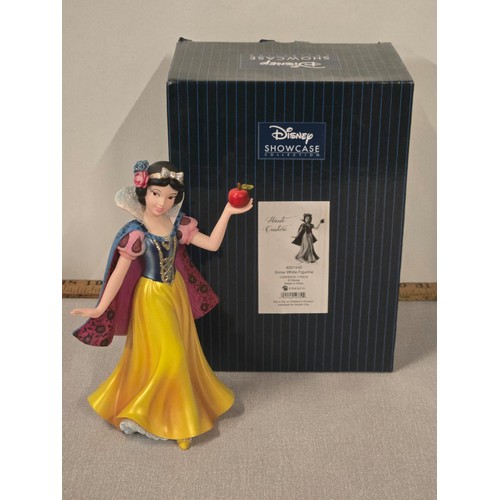 133 - Jim Shore Disney showcase Snow White Couture de Force with original box