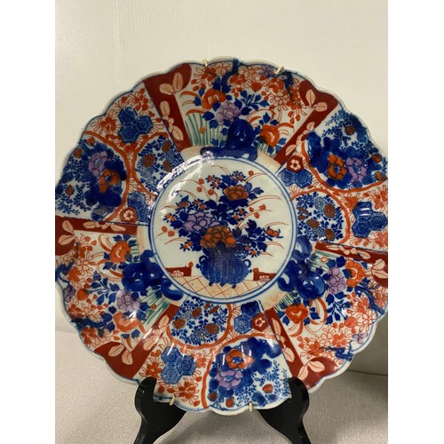 59 - 2 x Antique Japanese Imari plates. 12