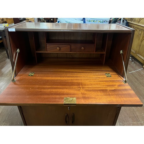 241 - Mid century, teak writing bureau. 30