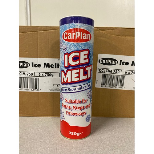 622 - 2 boxes of Carplan Ice Melt (for paths, steps & driveways) qty 6 per box.