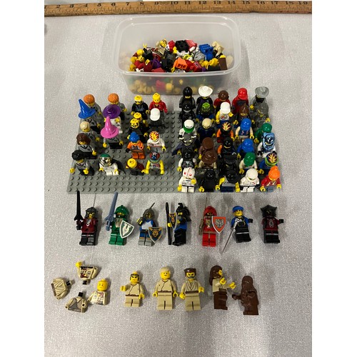 56 - Selection of Lego figures to include Harry potter & star wars etc. (over 50)