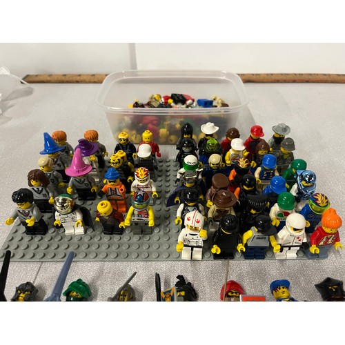 56 - Selection of Lego figures to include Harry potter & star wars etc. (over 50)