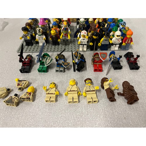 56 - Selection of Lego figures to include Harry potter & star wars etc. (over 50)