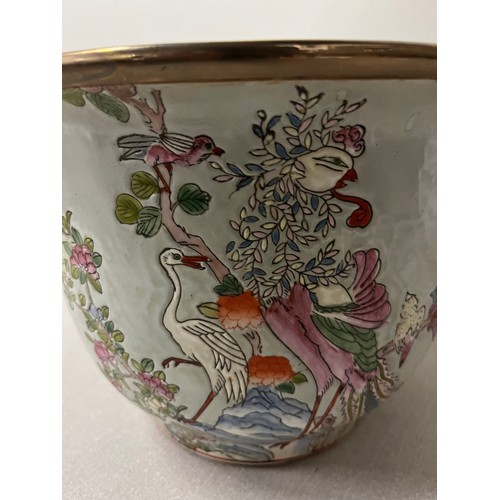 88 - Large oriental style plant pot 8