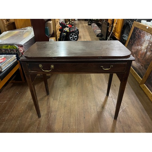 89 - Antique folding table