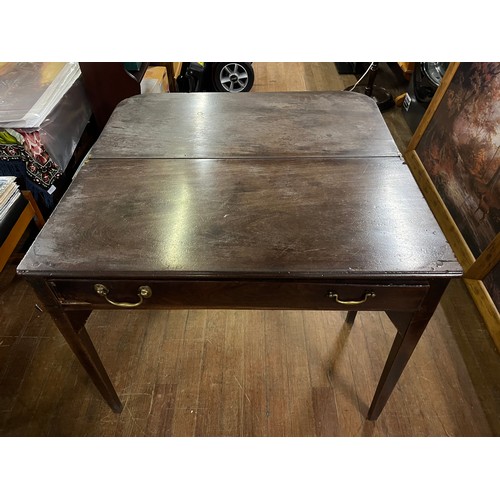 89 - Antique folding table