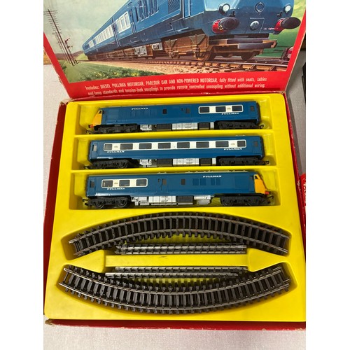 Vintage boxed tri-ang train set