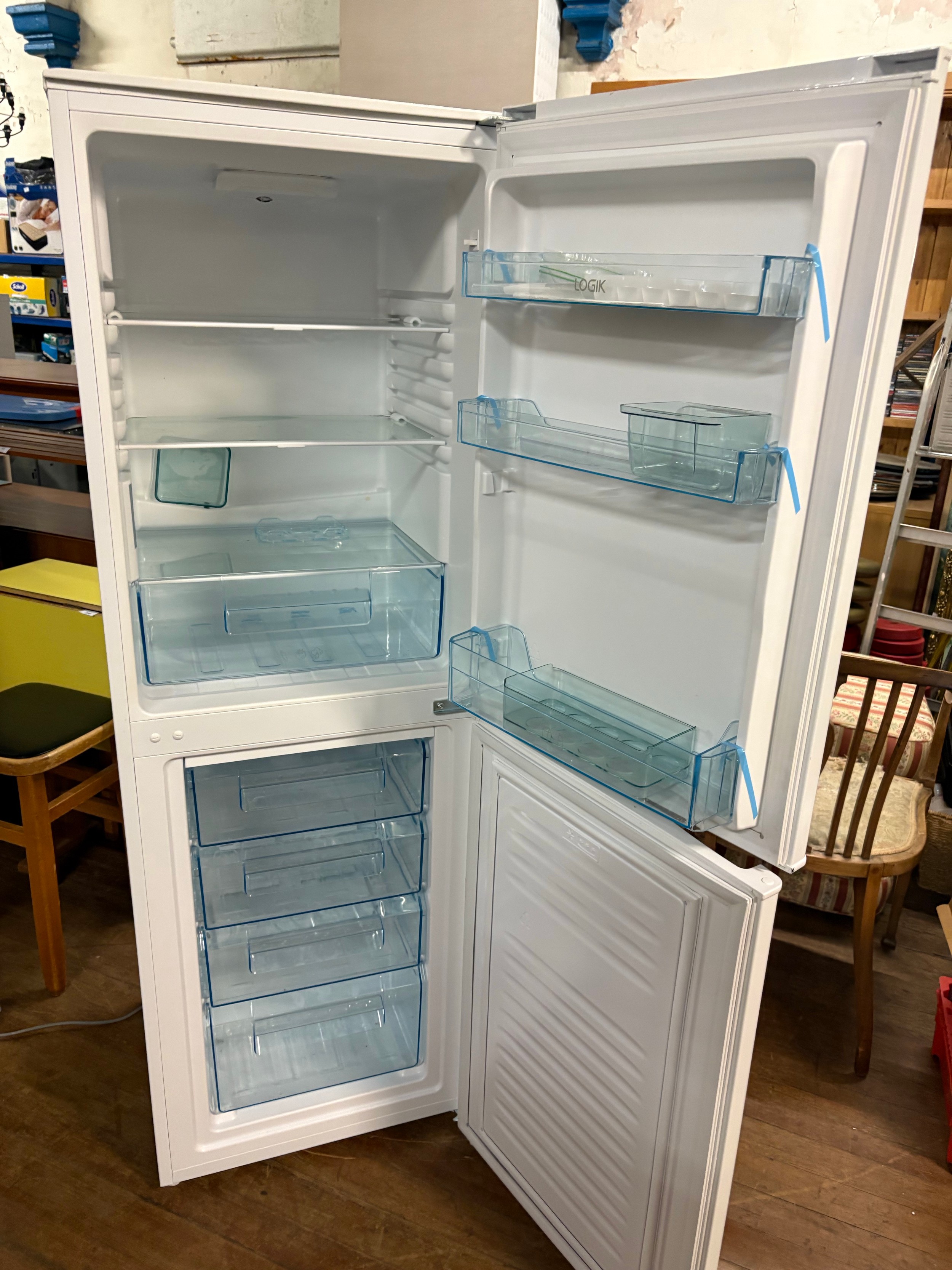Logic fridge freezer.