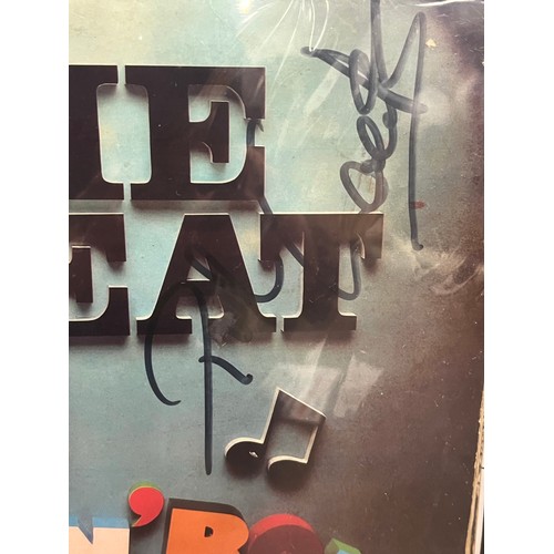 71 - Framed sex pistols the great rock and roll swindle signed by Steve Jones and Paul Cook in 1982 (Info... 