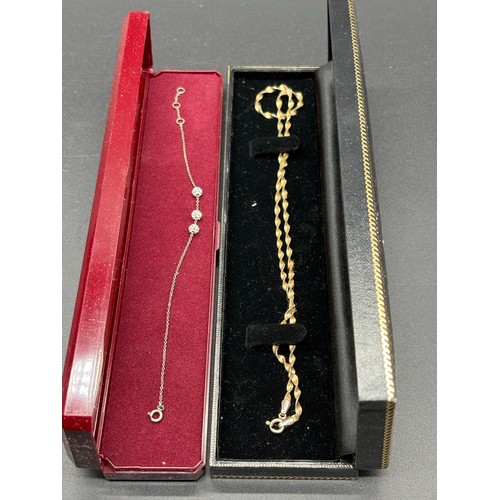 109 - silver hallmarked twist chain along with silver chain & pendants